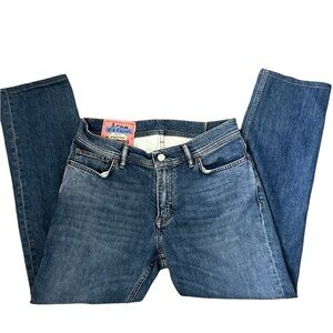 Acne Studios Blå Konst Floragatan 13 Jeans North Mid Blue Sz 32 34 185 /88A